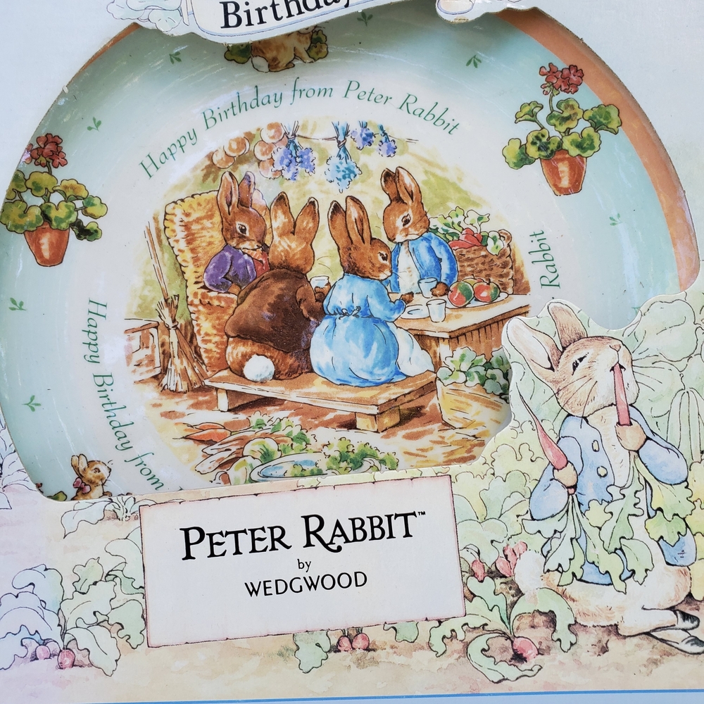 Peter Rabbit by Wedgwood Birthday Plate